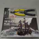 Piececool 3D Metal Puzzles for Adults, Black Pearl Pirate Ship Model Kits with DIY Tools, Watercraft Metal Model Building Kit for Birthday Christmas Gifts