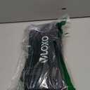 VLOXO Cordless Electric Scissors, Cardboard Cutter with Safety Lock 4.2V Electric Mini Cutter Power Rotary Scissors for Leather Felt Rug Box with Storage Box Pink