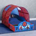 Delta Children Marvel Spider Man Sleep and Play Toddler Bed with Tent
