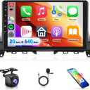 2G+64 Android 13 Car Radio Stereo Wireless Carplay Android auto for Mercedes Benz C-Class C180 C200 C230 C250 C300 C350 W204 S204 2006-2011, Rimoody 9 inch Touchscreen GPS WiFi BT FM Backup Camera