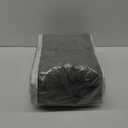 downlux Goose Feather Down Fiber Comforter Queen Size, All Seasons Fluffy Comforter, Luxury Grey Queen Duvet Inserts with 3D Baffle Box Design and Corner Tabs, 90"x90"