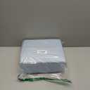 Sheets Twin XL Size Bed Sheets-100% Long Staple Soft Egyptian Cotton SheetSet, 4 Piece Set-Upto 15" Deep Pocket-Pure Egyptian Cotton Bed Sheets Set (Sky Blue)