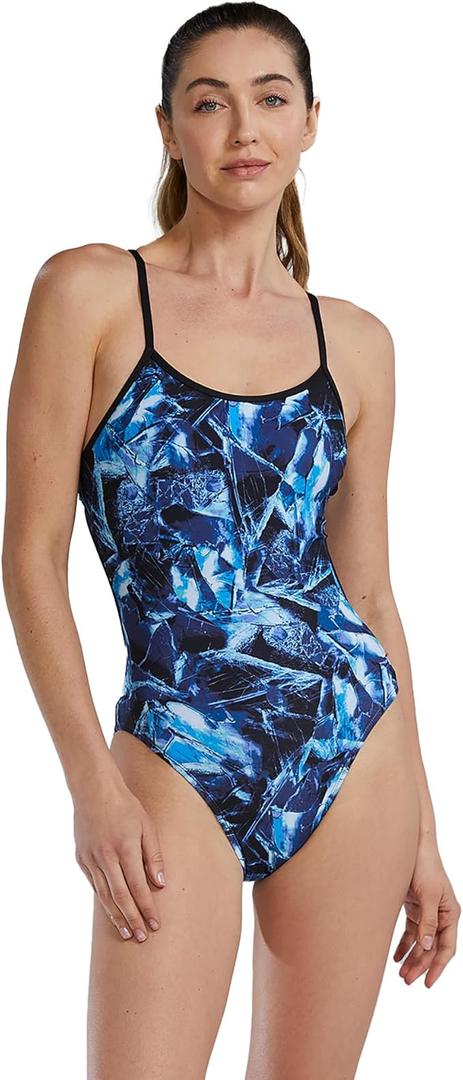 TYR Womens Durafast Elite Crosscutfit Swimsuit, Blue, Large(36) TYR Womens Durafast Elite Crosscutfit Swimsuit, Blue, Large(36)