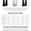 LYAQIUZHOU High Waist Yoga Pants, Maternity Bootcut Leggings, Cotton Blend Spandex, Black Gray Light Gray, S-XXL, (US, Alpha, Medium, Plus, Tall, Black)
