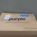 Purple Harmony Pillow Talalay Latex Foam Cooling Pillow for Combo or Side Sleepers, 360 Hex GelFlex Grid for No-Pressure Support and Luxurious Weightless Feel - Standard, Medium Feel, Tall Height