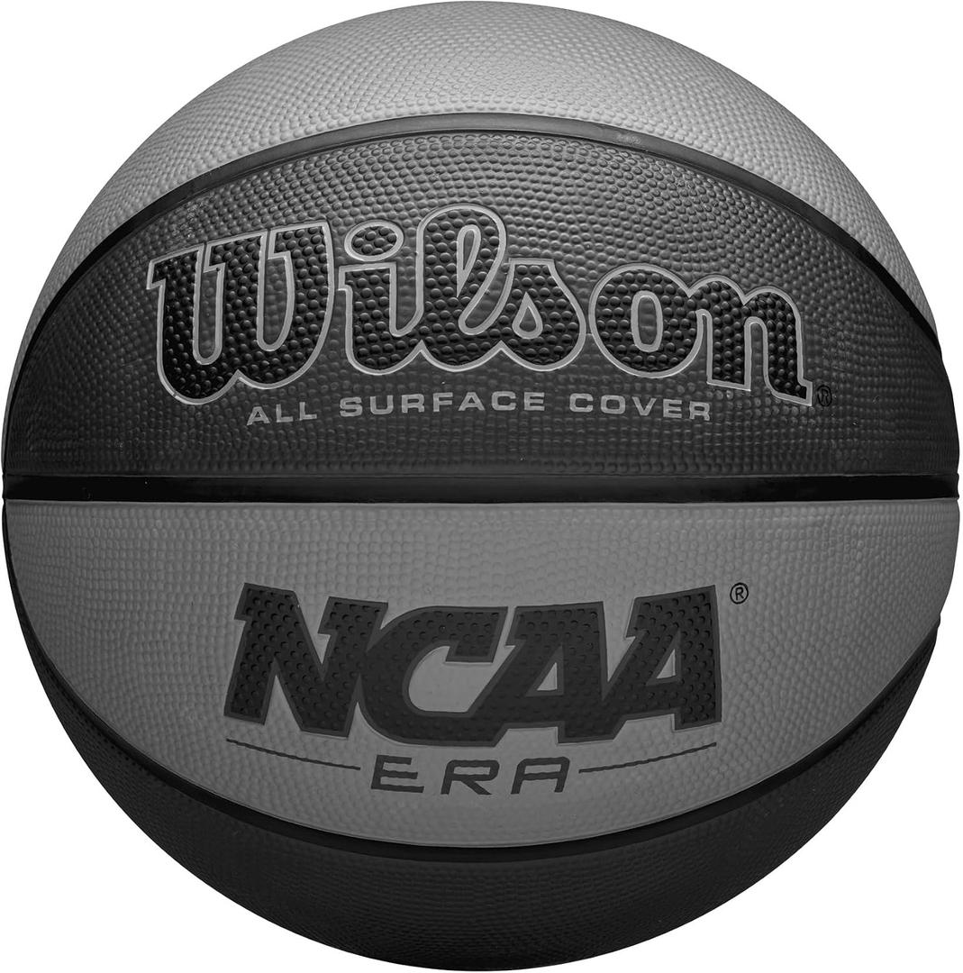 WILSON NCAA Era Basketball - Grey, Size 7-29.5"