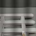 16" Extra Tall Christmas Tree Fence,6PCS Heavy Duty Wooden Baby Gate Around Christmas Tree Gate,Thickened White Picket Fence Barrier for Dogs,Cats&Kids,Tree Fence Border Decoration