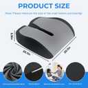 Ergonomic Recliner Cushions for Elderly, Gel Seat Cushion for Long Sitting
