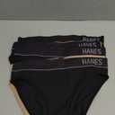 Hanes Women's Originals Seamless Stretch Rib Bikini Panties Pack, Assorted Colors, 6-Pack, M
