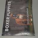 Boxer Puppy Calendar 2025 Boxer Puppies Monthly Wall Calender 12 Month | American Made In The USA