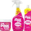 Stardrops The Pink Stuff Miracle Cleaning Bundle  Multi-Purpose Paste, Spray & Cream Cleaner (3-Pack)  Tough on Stains, Gentle on Surfaces