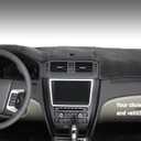 Covercraft Custom Fit Dash Cover for Select Kia Sedona Models - Velour (Smoke)