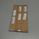 3 x uxcell 295mmx25mmx4mm Stainless Steel Straight Flat Fixing Mending Plates Brackets 2pcs