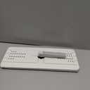 JOYMOOP 13" Mop Head with Microfiber Mop Pad Replacement, 1 Pack (13.0  4.9 Inch, White)