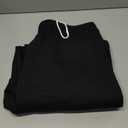 Hanes Men's EcoSmart Sweatpants, Athletic Lounge Pants with Pockets, Open Hem Bottom, Fleece Pants (Large, Black)