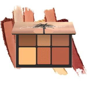 Smashbox The Cali Contour Palette | Six-Shade Contour Kit with Highlighter, Bronzer and Blush to add Dimension + Glow (02 - Medium/Dark)