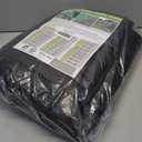 40% Black Shade Cloth for Garden with Grommets 20x20FT Heavy Duty Sun Shade