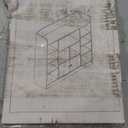 63" Tall Black Bookshelf with 14 Cubbies & 2-Door Cabinet, 5-Tier Large Wood Bookcase, Freestanding Storage Organizer & Display Shelf for Living Room, Study, Home Office (41.3" W x 63" H)