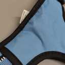 IVY&LANE No Pull Dog Harness for Large Dogs, Dog Vest Harness with Leash, Safety Belt and Storage Strap, Fully Adjustable Harness, 360 Reflective Strip, Soft Handle (Blue, L)