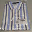 Amazon Essentials Men's Short-Sleeve V-Neck T-Shirts, Pack of 2 (Blue, S)