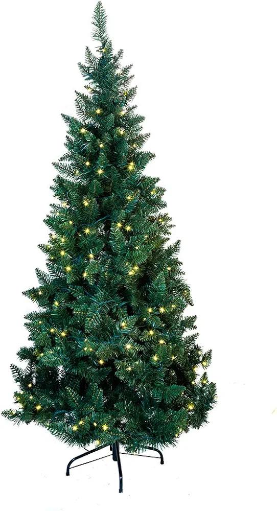KURT ADLER 6-FOOT PRE-LIT GREEN PINE TREE