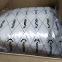 SUNROX DryFast Foam Outdoor Patio Chair Cushions with DryMesh Drainage, All-Weather FadeShield Water Resistant Patio Furniture Cushions 24"x22"x4", 4 Pack Heather Charcoal
