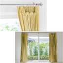 40 Pack Rings Curtain Clips Rustproof Metal Window Drapery Decorative Clips Vintage Heavy Duty Eyelet Curtain Rods Hangers Rings with Hooks, 1.25In Inner Diameter (Silver-Non Open)