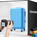 Glendan 24"x24" Light Box Photography, Large Photo Light Box with 288 LED Beads, CRI >95, Professional Portable Photo Booth Shooting Tent Kit with 6 Color Backdrops for Product Photography