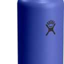 Hydro Flask Water Bottle - Insulated Stainless Steel - Wide Straw Lid, Non Spill, Leakproof in 40 Oz Capri Blue