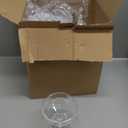 Zopeal 30 Pcs Plastic Champagne Tower Glasses, 5 oz Coupe Cocktail Cups for Party, Stackable Stemmed Margarita Glasses, Disposable Champagne Coupe for Wedding Birthday Bar(White,Transparent)