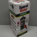 Squirrel Buster Standard Squirrel-proof Bird Feeder w/4 Metal Perches, 1.3-pound Seed Capacity, Garden Green