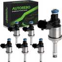 Fuel Injectors Set of 6 Compatible with Buick Enclave Lacrosse Chevrolet Camaro Traverse GMC Acadia Cadillac CTS STS Saturn Outlook,3.6L V6 2008-2011# FJ994 12669384 12611545 12632255 12638530 62852