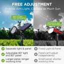 InnoGear Solar Lights Outdoor Waterproof Solar Garden Light for Outside Yard Landscape Lighting Pathway Spot Lights Spotlight Wall Light Auto On/Off, Pack of 4 (White)