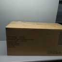 Amazon Basics Upholstered Rectangular Storage Ottoman and Entryway Bench, Polyester, Light Gray, 35.5"W x 16.5"D x 17"H