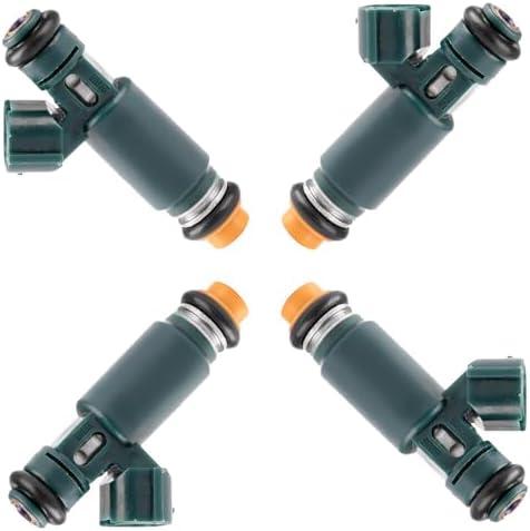 Fuel Injectors ECCPP 4pcs High Performance 12 Holes Fuel Injector Kits 195500-4390 fit for 2002 2003 2004 2005 2006 for Nissan Altima 2.5L,2002 2003 2004 2005 2006 for Nissan Sentra 2.5L