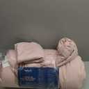 Bedsure Twin/Twin XL Comforter Set - Pink Soft Bedding for All Seasons, Cationic Dyed Bed Set, 2 Pieces, 1 Twin Size Comforter (68"x88") and 1 Pillow Sham (20"x26"+2") (06 - Pink Melange)