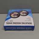 10 inch Steel Wire Wheel Brush Grass Trimmer Head Weed Cleaning Garden Cutter