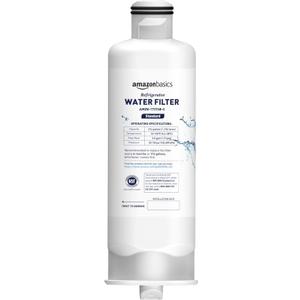 Amazon Basics Replacement Samsung DA97-17376B, HAF-QIN/EXP Refrigerator Water Filter, 1-Pack, Standard Filtration