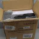 C&AHOME Plastic Shoe Rack,16-Cube Modular Shoes Storage Stand, Multifunction Closet Cabinet, Stackable Shoe Organizer Units for Bedroom Living Room Doorway, 36" L  14.2" W  28" H Black SRP15B