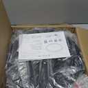 4 Pack 12 Inch Dimmable LED Flush Mount Ceiling Light Fixture 28W 3200LM 5 Color Temperature in One Super Slim Round Ceiling Lamp Low Profile Ceiling Lights for Living Bedroom Kitchen Laundry Black