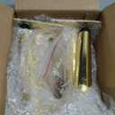 Gold Metal Furniture Legs Heavy Duty Straight Furniture Feet DIY Modern Replacement Legs for Cabinet Sofa Couch Chair-Set of 4 (Gold, 6")