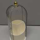 Multifunctional Rotating Toothbrush Holders with Sliding Lid, The 3-Slot Bathroom Countertop Vanity Organizer Perfect for Tooth Brush, Toothpaste, and Makeup Brushes Holder Storage (White)