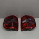 LED Tail Lights Compatible with 2022 2023 2024 Ford Maverick Lariat Rear Brake Lamp Signal Assembly Taillights Replace NZ6Z13404B NZ6Z13405B FO2801289 (LED Black Maverick, 1 Pair)