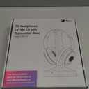 Wireless Headphones for TV Watching, TV Headphones Wireless for Seniors with Transmitter Charging Base, Over Ear Headset with 3 Audio Modes, No Audio Delay Blutooth 5.4, Gifts for Parents/Elderly