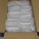 Plastic Champagne Flutes Champagne Glasses Unbreakable Wedding Toasting Glasses Reusable Diamond Wine Glasses Crystal Clear Party Wine Cups Vintage Drinking Glasses 5.5 OZ for Wedding (24, Crystal)