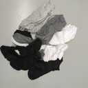 Kids Socks - 25 Pairs Toddler Ankle Socks Set, Low Cut for Boys & Girls (10-14 Years Old) (Black)