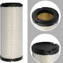 Anxingo 11013-7020 Air Filter Replacement for Kubota TA040-93230 2508301-S, Replacement for TC620-93230 K7561-82860 R1411-42270 11013-7020 75214