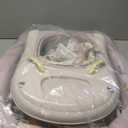 Foldable Baby 5-in-1 Activity Walker - Rocker, Activity Center, Bouncer, Seat Walker, Push Walker - Adjustable Speed Rear Wheels and Height Toys Ages 6-18 Months (Purple)