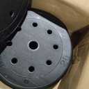 US Weight 105 Pound Barbell Weight Set for Home Gym| Adjustable Weight Set with Two Dumbbell Bars and Full 6 Ft Bar, Black