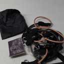 WHATAFIT Resistance Bands, Exercise BandsResistance Bands for Working Out, Work Out Bands with Handles for Men and Women Fitness, Strength Training Home Gym Equipment (Gradient Coffee)